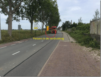 Verkeersonveilige situatie Borgharenweg wordt opgelost